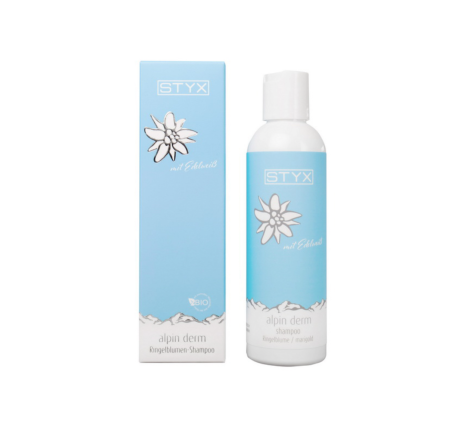 Шампунь для волосся з алое вера та календулою Calendula Shampoo Styx, 200 мл