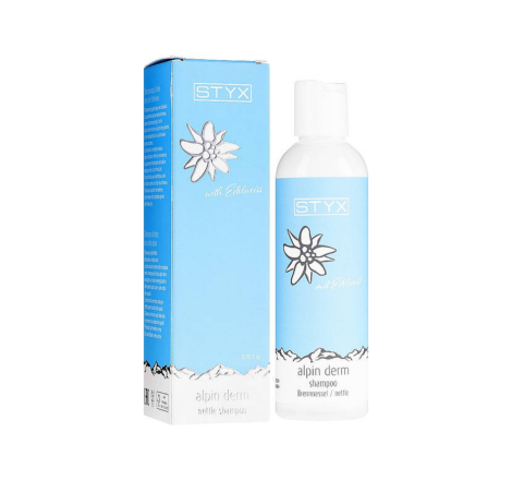 Шампунь для волосся з кропивою і гуараною Nettle and Guarana Shampoo Styx, 200 мл               ...