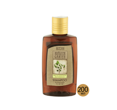 Шампунь “Береза-Липа” для жирного волосся Shampoo For Oily Hair Styx, 200 мл