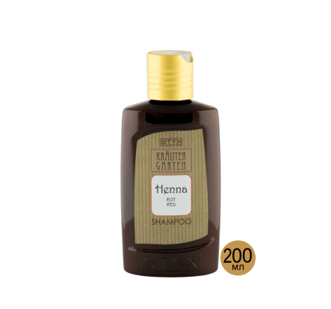Шампунь 'Хенна' червоний Shampoo Henna Red Styx, 200 мл                                         ...