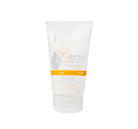Молочко для засмаги Naturcosmetic Sun Milk SPF 30 Styx, 150 мл