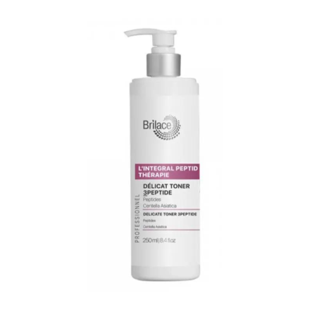 Делікатний тонер 3Пептид для обличчя Delicat Toner 3Peptide Brilace, 250 мл       