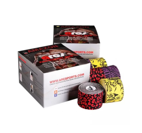 Кінезіологічний тейп для тіла Amazon Tape Ares, 5 м*5 см