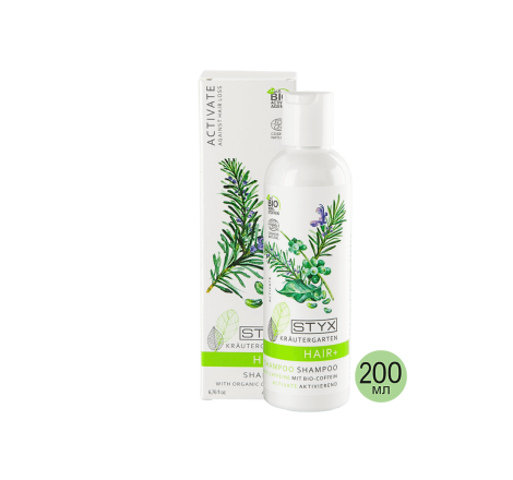 Шампунь для  всіх типів волосся «Біо-кофеїн» Shampoo Mit Bio-Coffein Styx, 200 мл