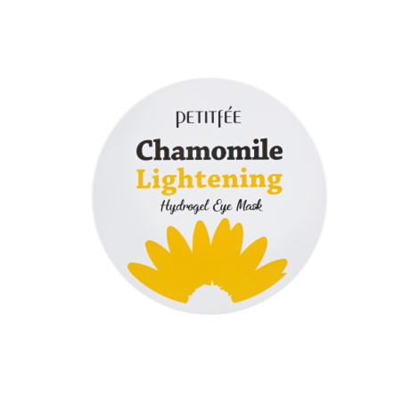 Гідрогелеві патчі з екстрактом ромашки Chamomile Lightening Hydrogel Eye Mask Petitfee, 60 шт