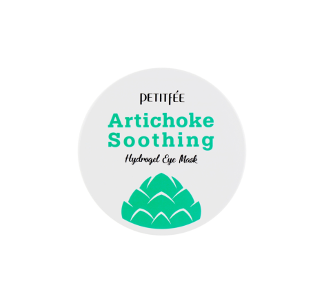 Гідрогелеві патчі під очі з екстрактом артишоку Artichoke Soothing Eye Mask Petitfee, 60 шт