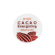 Гідрогелеві тонізуючі патчі під очі з екстрактом какао Cacao Energizing Hydrogel Eye Patch Petitfee, 60 шт