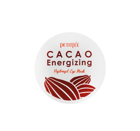 Гідрогелеві тонізуючі патчі під очі з екстрактом какао Cacao Energizing Hydrogel Eye Patch Petit...