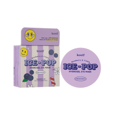 Гідрогелеві патчі під очі з лохиною та вершками KOELF Blueberry & Cream Ice-Pop Hydrogel Eye Mask, 60 шт